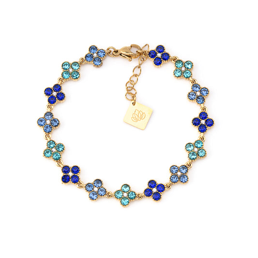 Caélis Bracelet – Blue 6,5" with Sapphire Zirconia